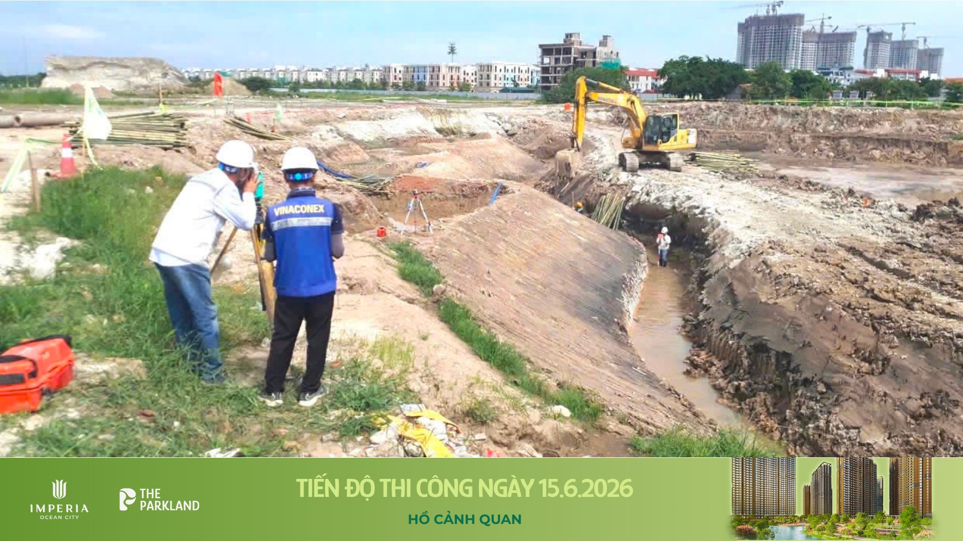 Công trường The Parkland 15/6/2026