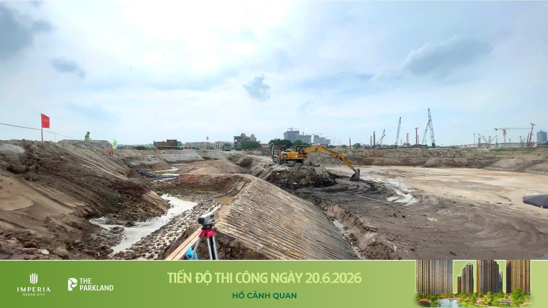 Công trường The Parkland 20/6/2026