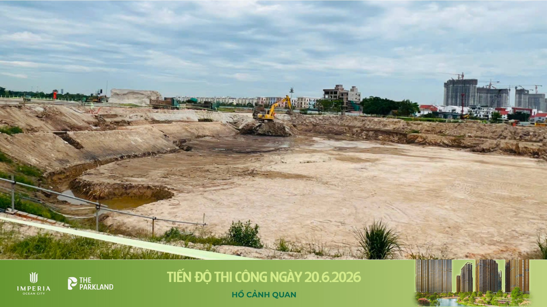 Công trường The Parkland 20/6/2026