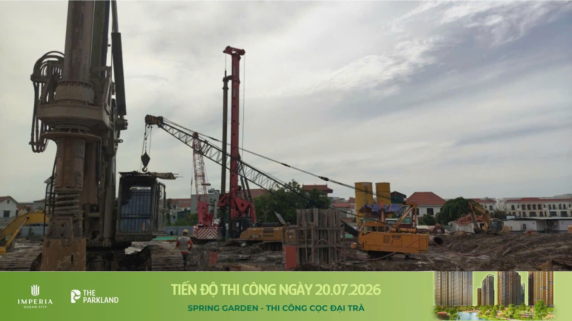 Công trường The Parkland 20/7/2026