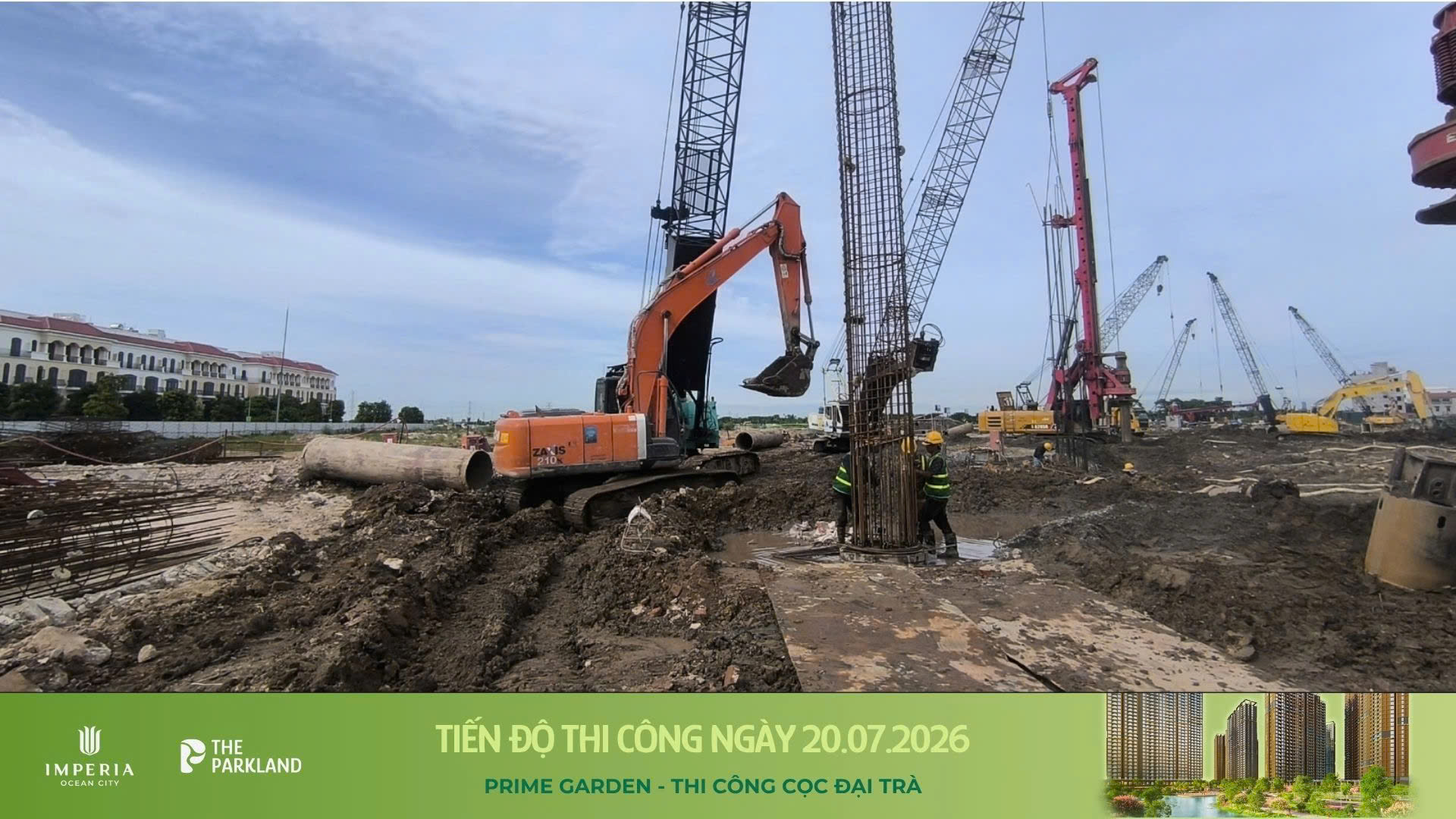 Công trường The Parkland 20/7/2026