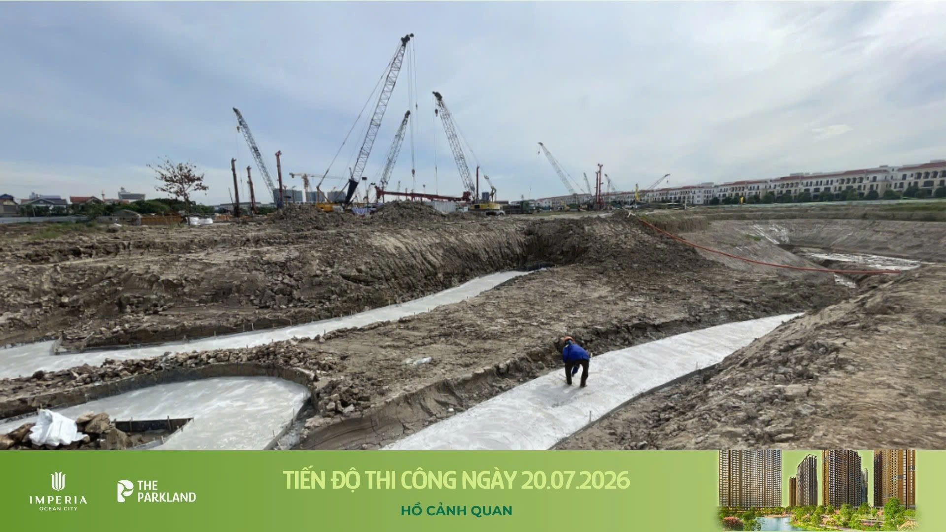 Công trường The Parkland 20/7/2026