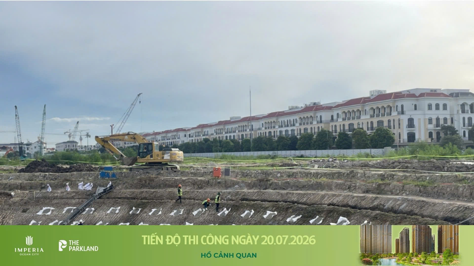 Công trường The Parkland 20/7/2026