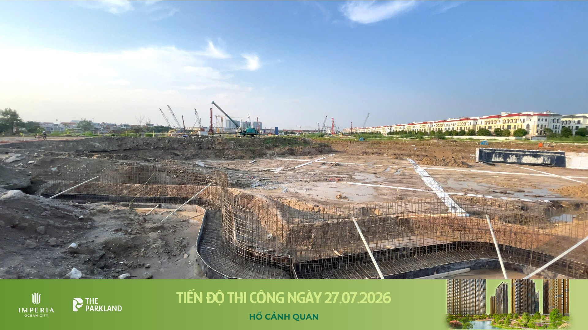 Công trường The Parkland 27/7/2026