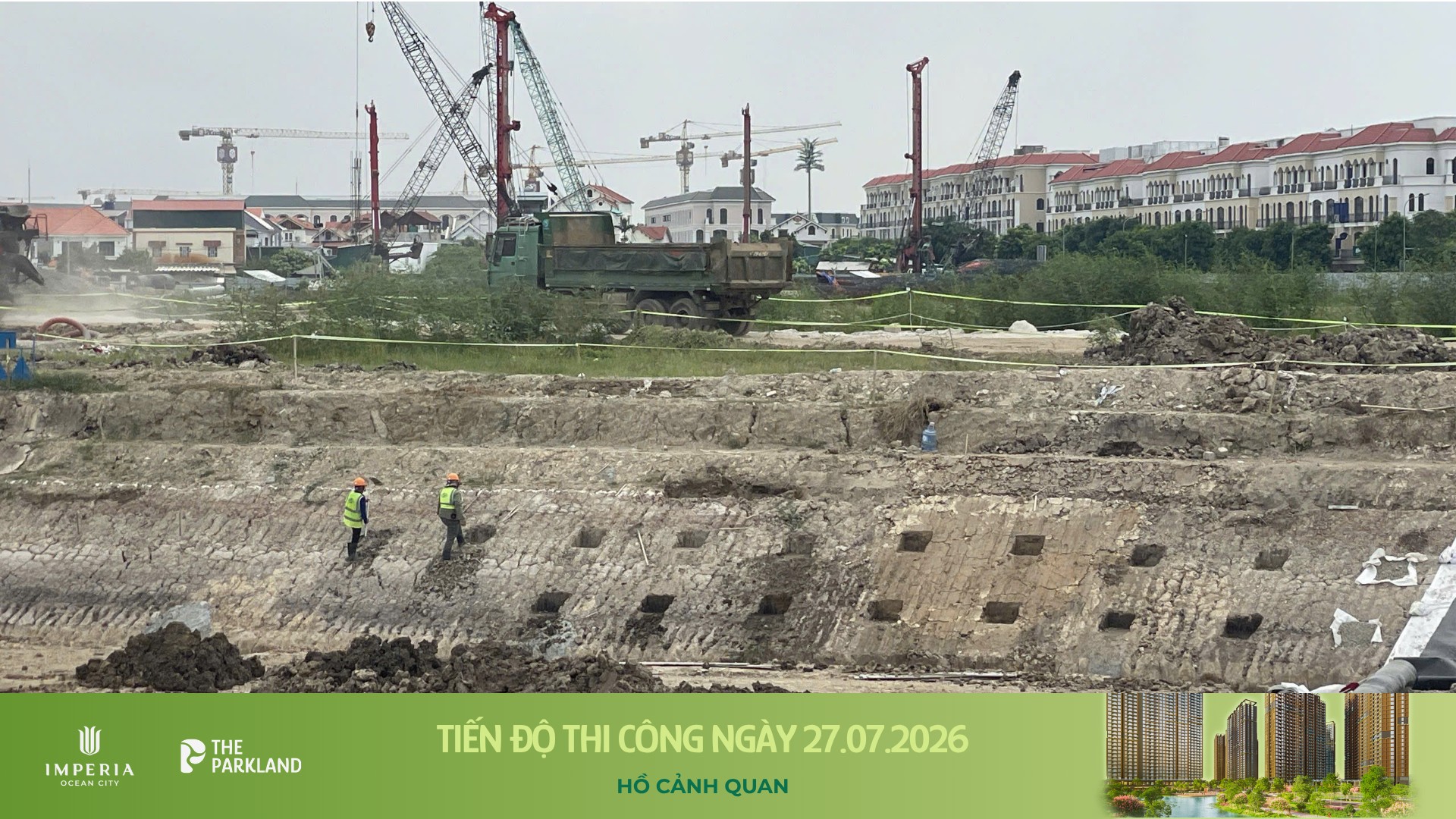 Công trường The Parkland 27/7/2026
