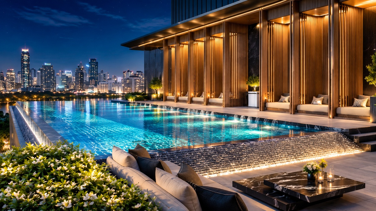 Bể bơi Ngọc Trai vô cực