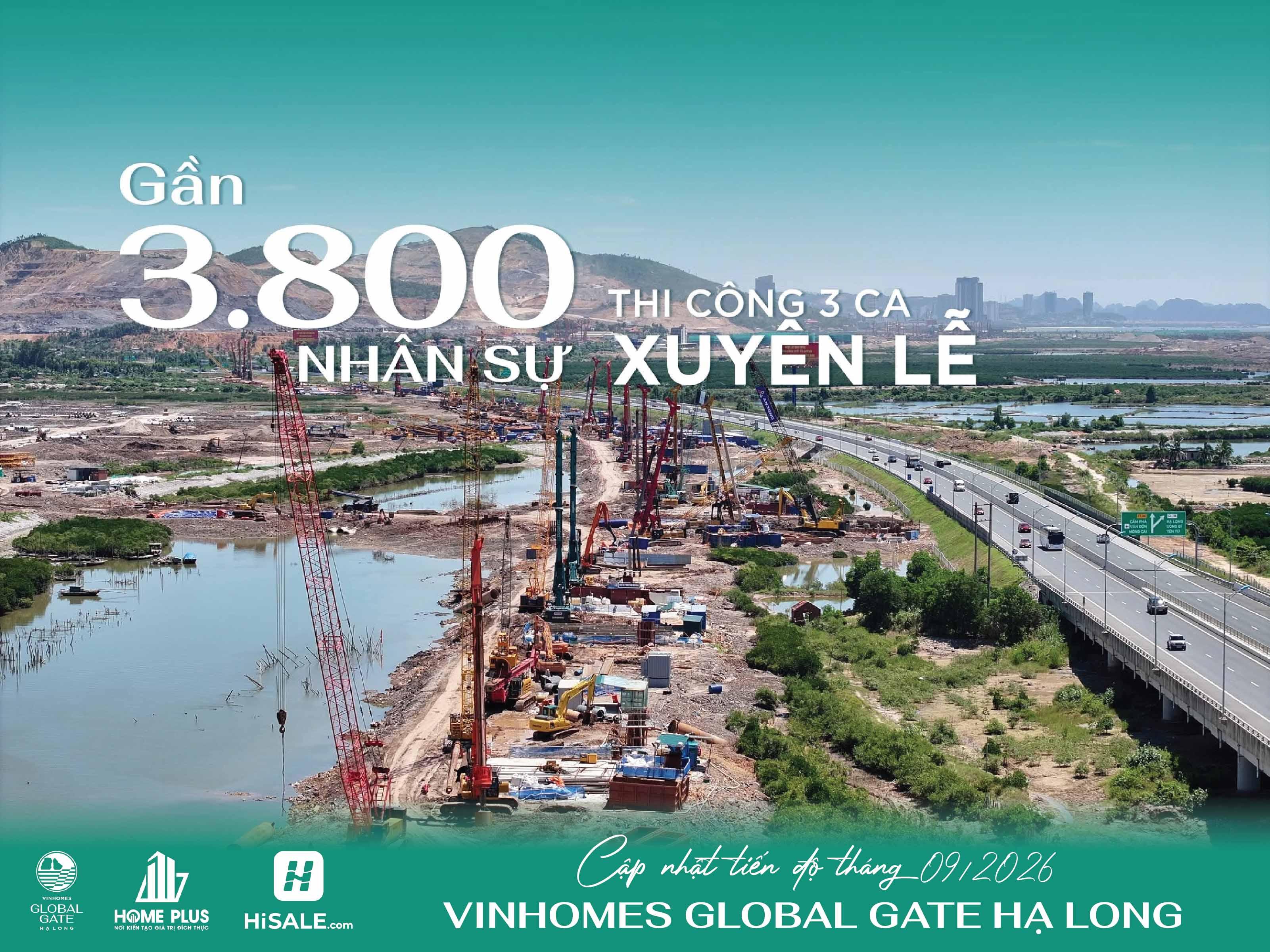 CẬP NHẬT TIẾN ĐỘ T9/2026 DỰ ÁN HẠ LONG XANH