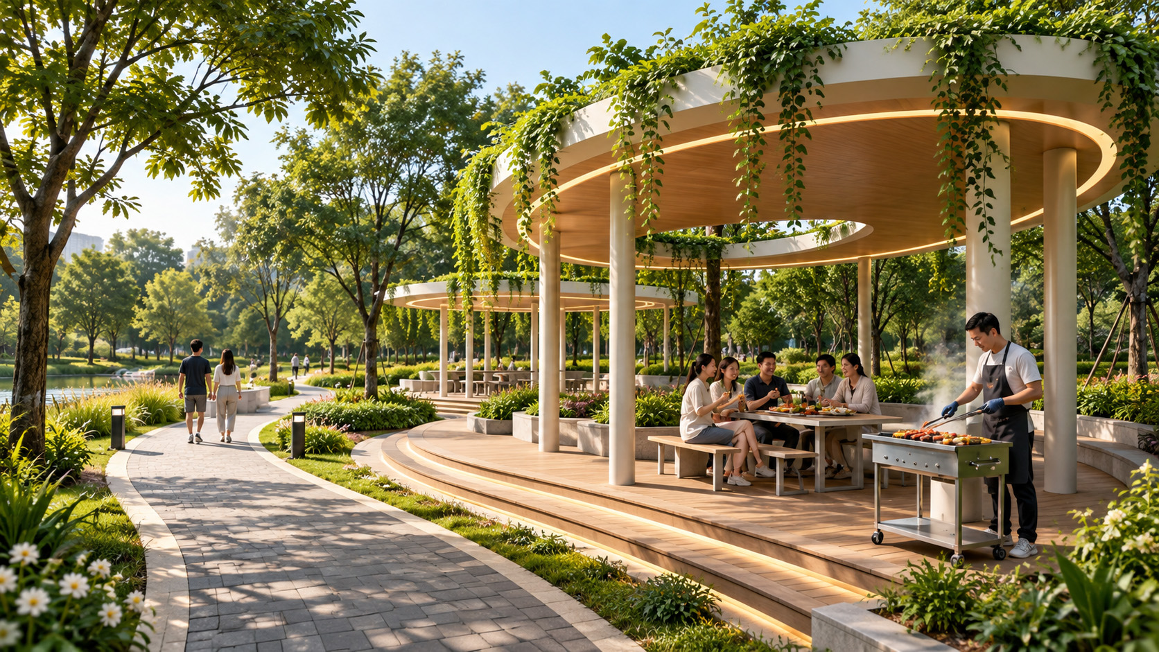 Công viên vui chơi gia đình Palm Park - ảnh 2