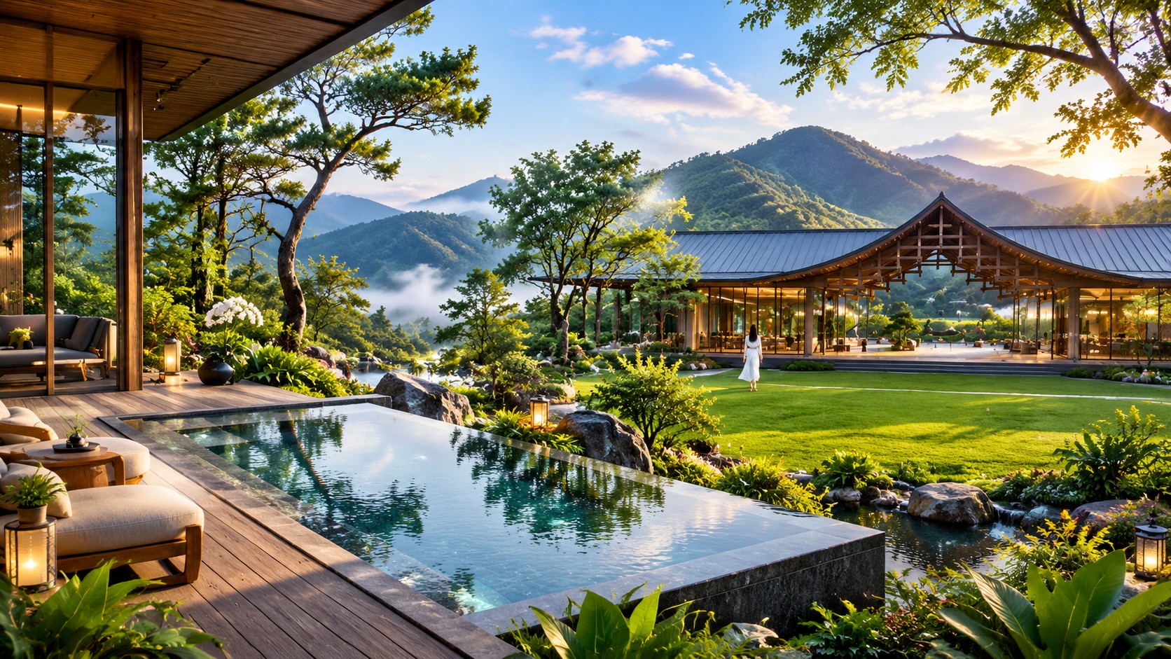 Tổ hợp suối khoáng & CSSK cao cấp Mikado Onsen Retreat