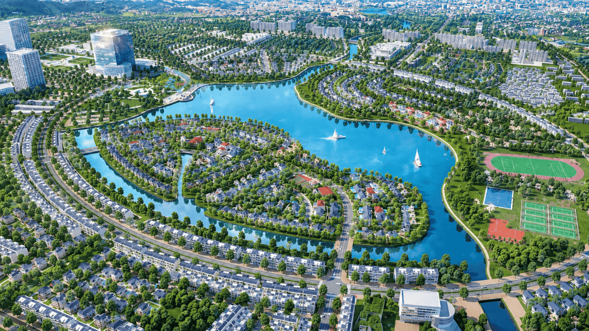 Không gian xanh & cảnh quan sinh thái độc đáo