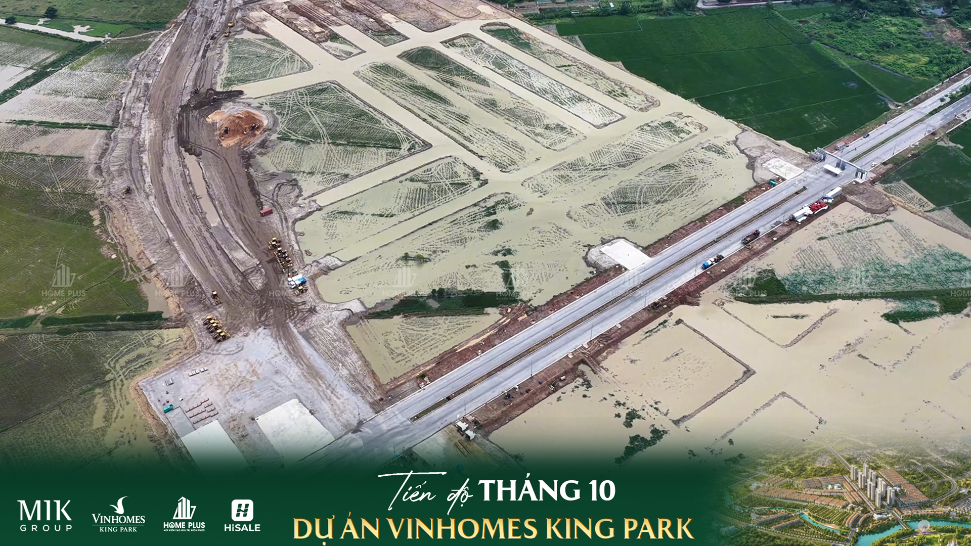 Tiến độ tháng 10