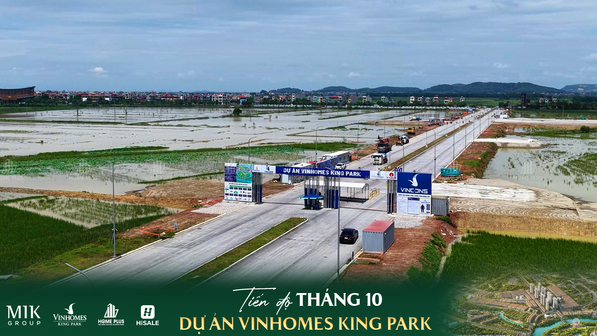 Tiến độ tháng 10