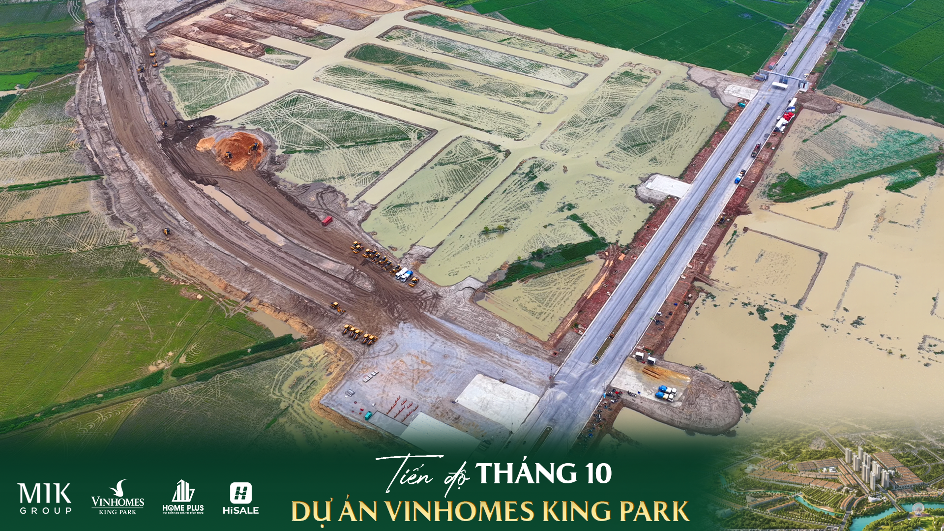 Tiến độ tháng 10