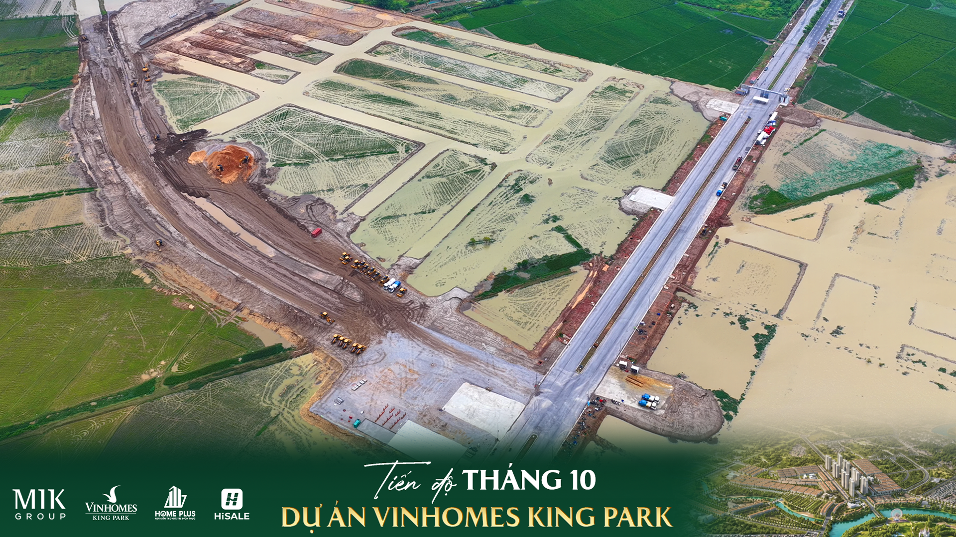 Tiến độ tháng 10