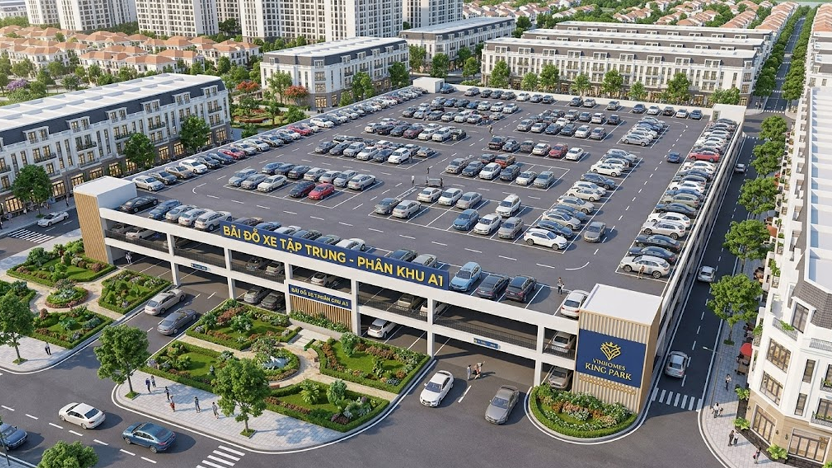 Hạ tầng bãi đỗ xe tập trung