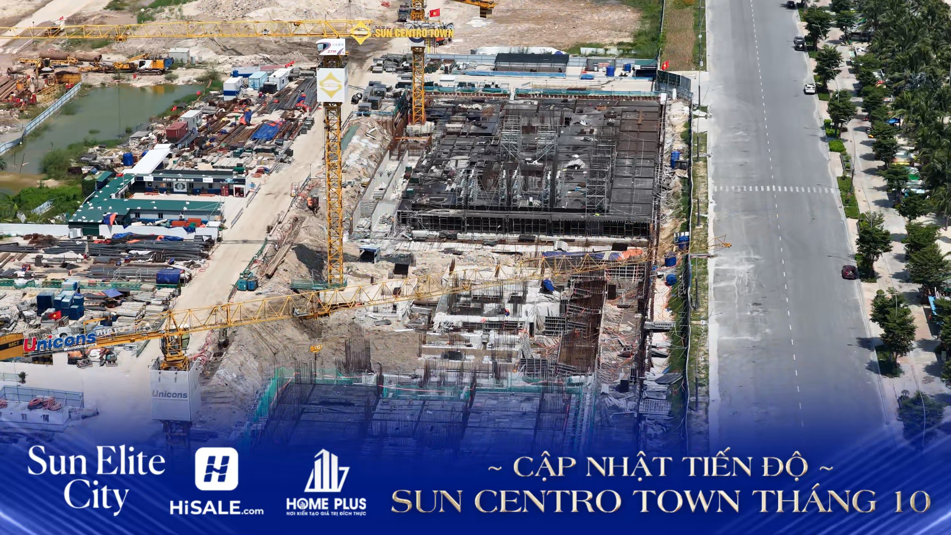 Tiện ích dự án Sun tháng 10