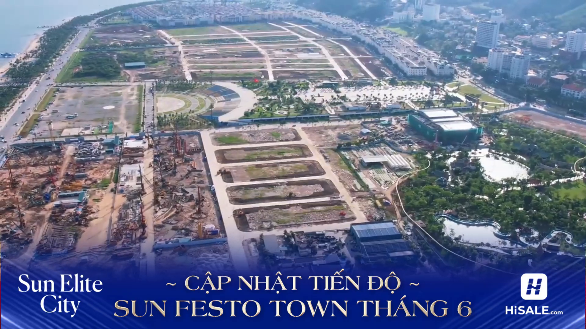 Tiến độ dự án Sun Centro Town