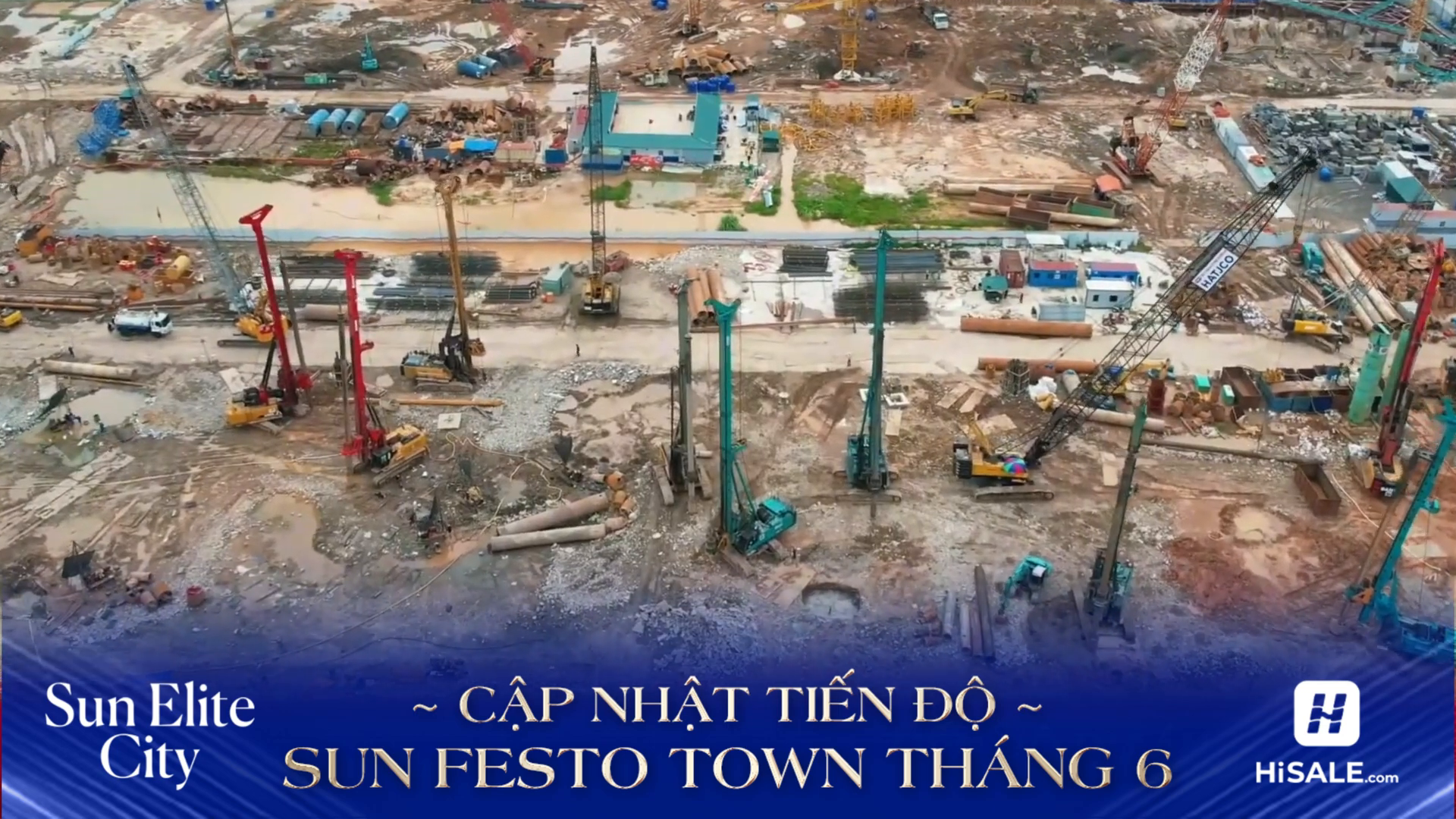 Tiến độ dự án Sun Centro Town