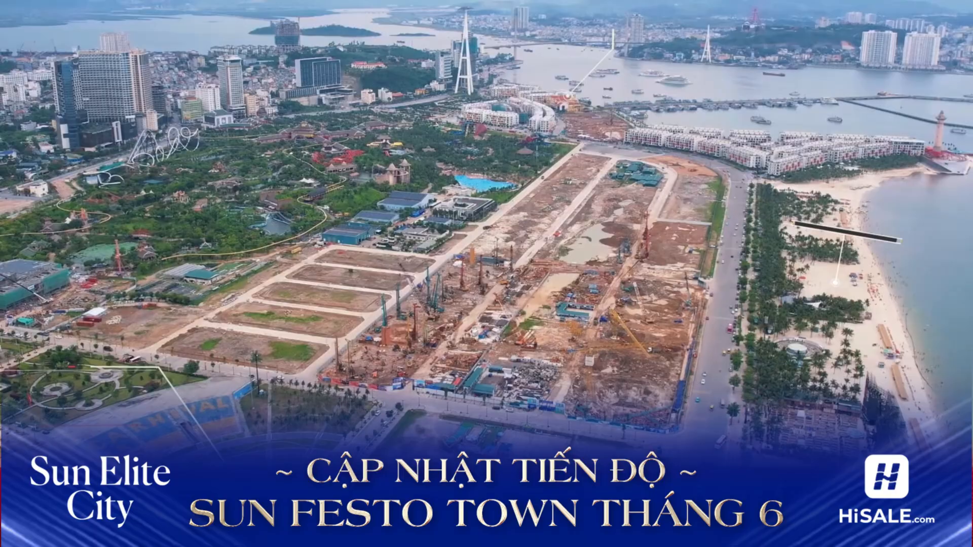 Tiến độ dự án Sun Centro Town