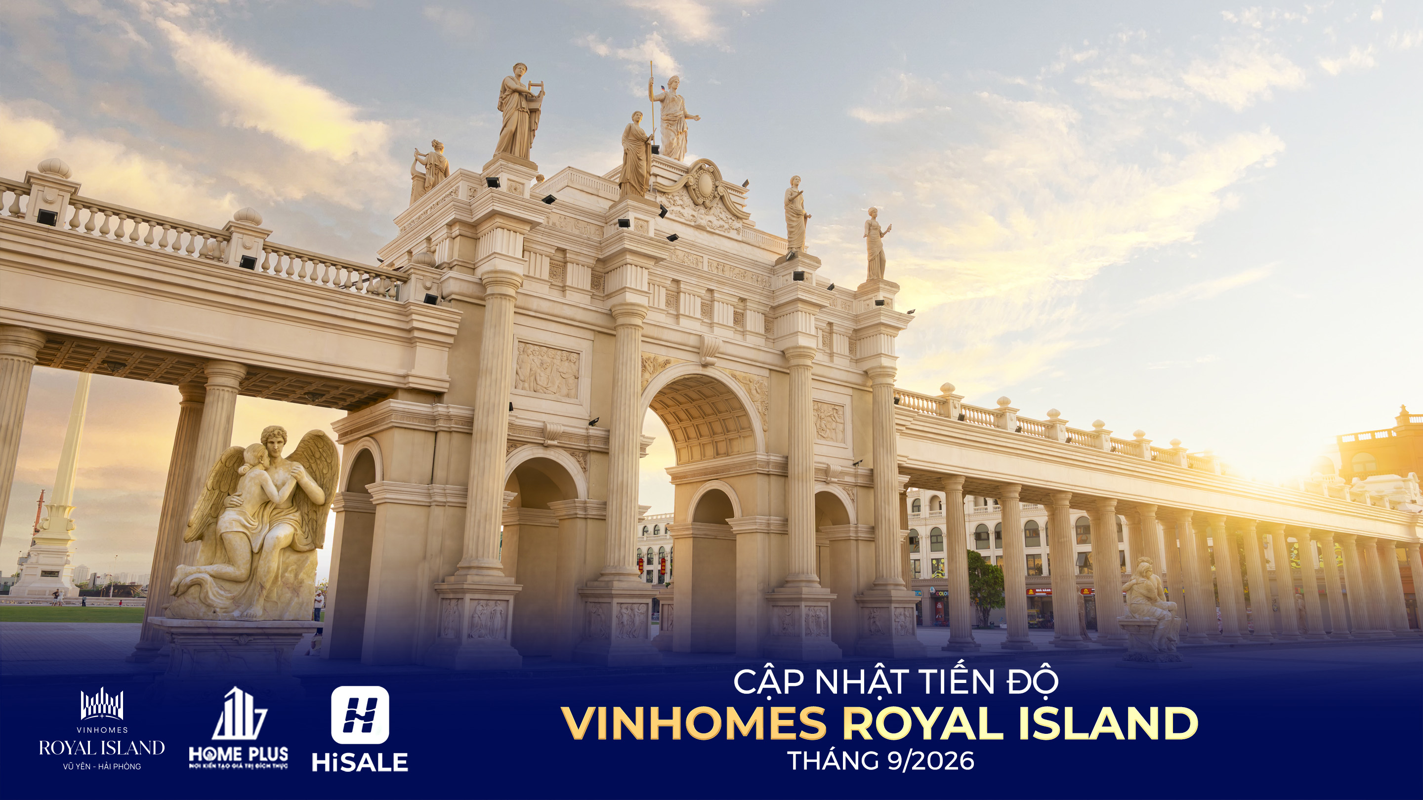 TIẾN ĐỘ DỰ ÁN VINHOMES ROYAL ISLAND T9/2026