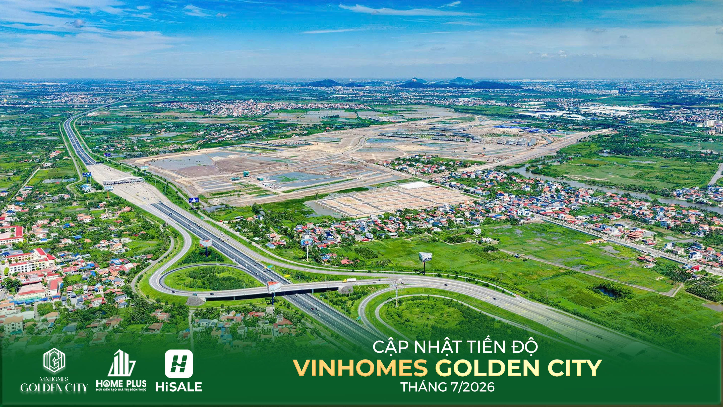 TIẾN ĐỘ DỰ ÁN VINHOMES GOLDEN CITY T7.2026