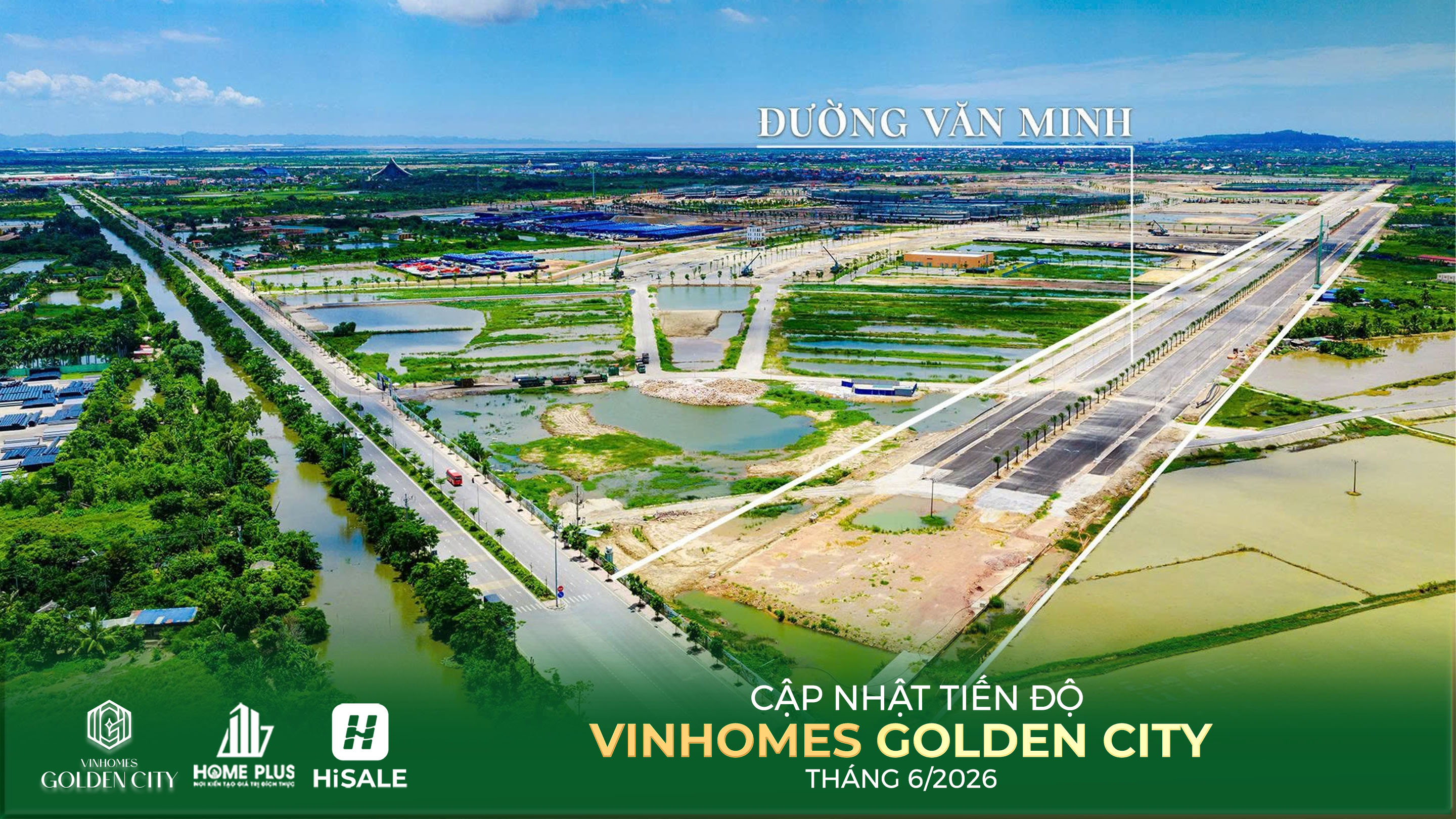 TIẾN ĐỘ DỰ ÁN VINHOMES GOLDEN CITY T6.2026