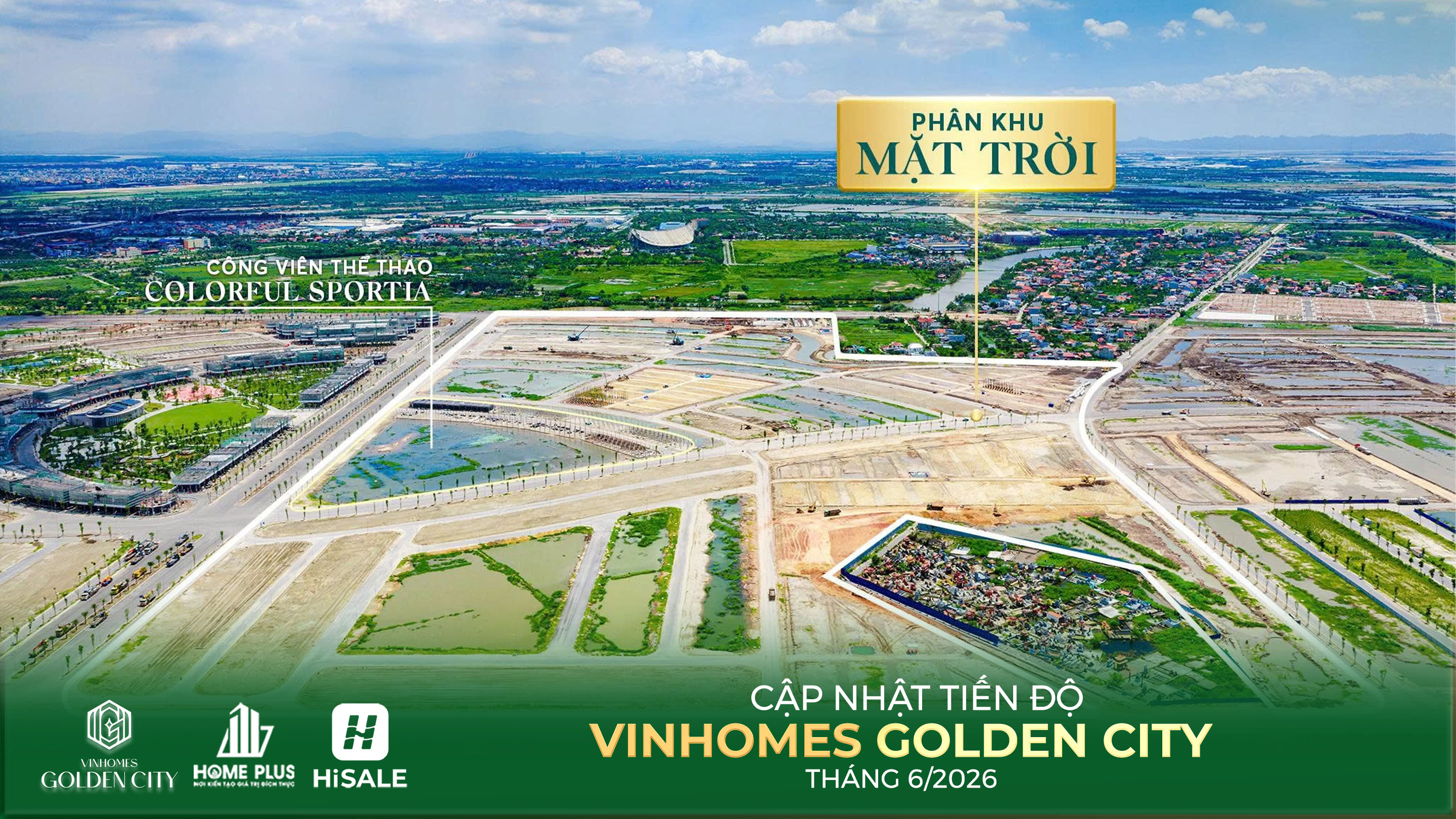 TIẾN ĐỘ DỰ ÁN VINHOMES GOLDEN CITY T6.2026