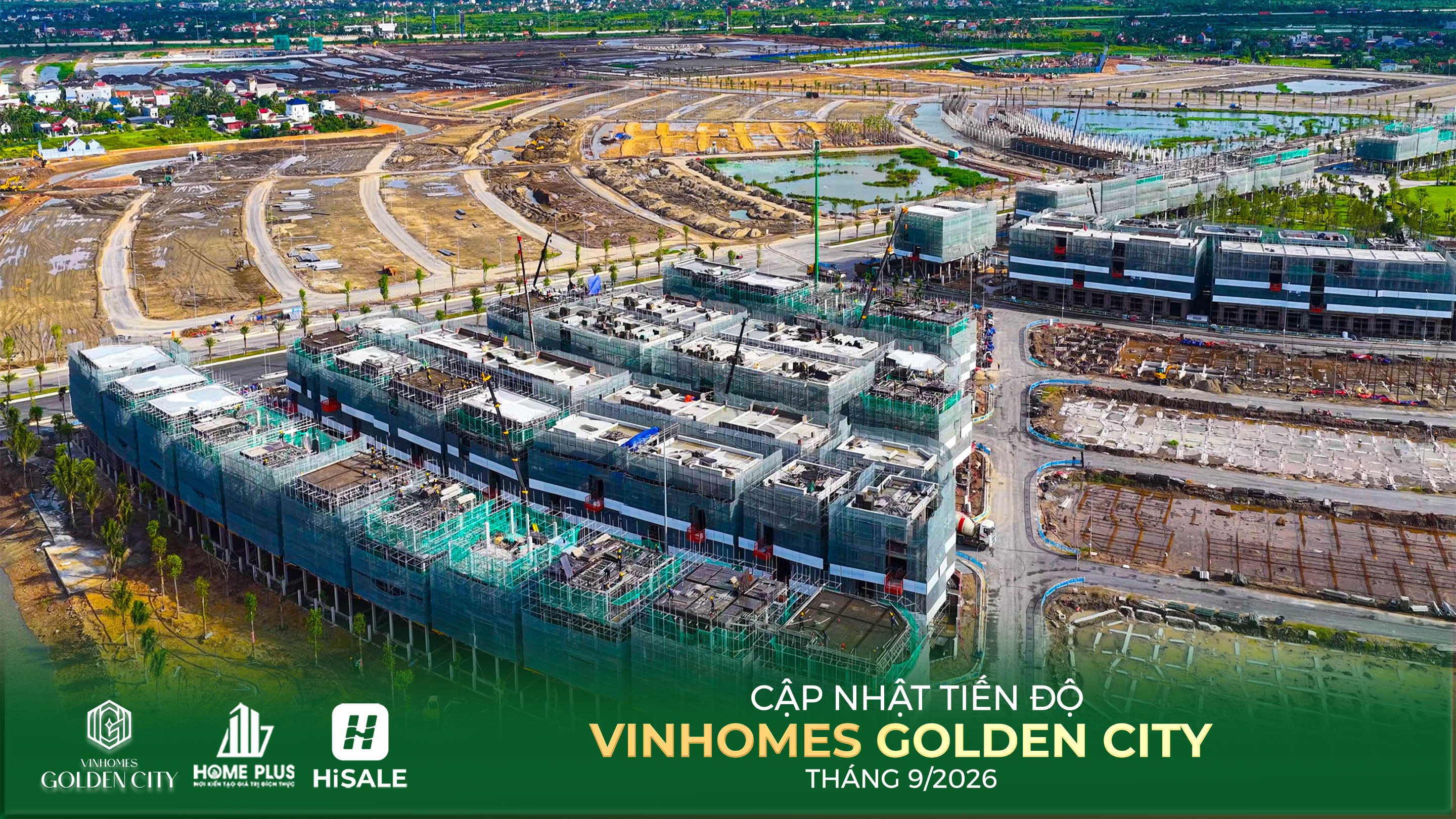 TIẾN ĐỘ DỰ ÁN VINHOMES GOLDEN CITY T9.2026
