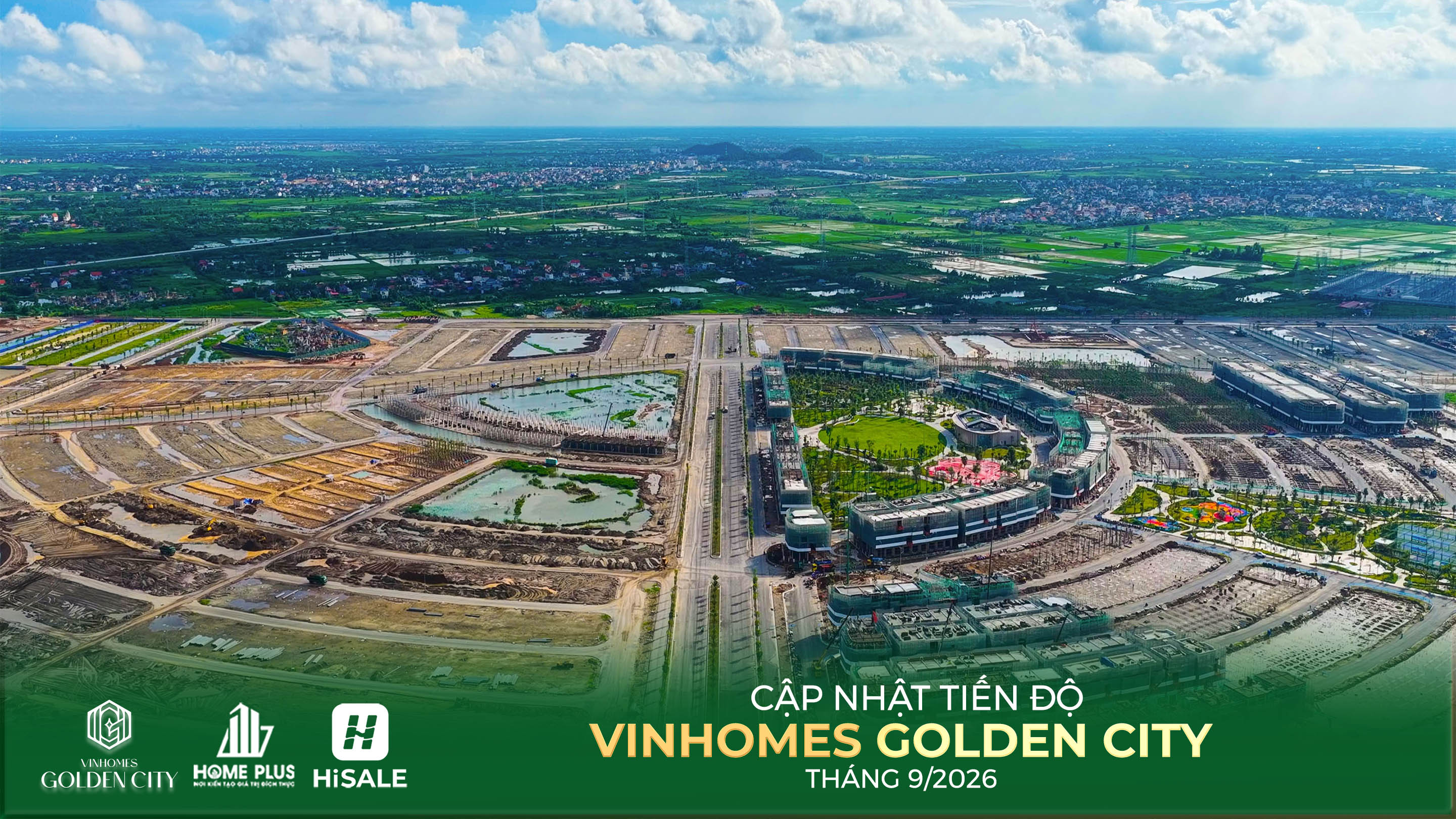 TIẾN ĐỘ DỰ ÁN VINHOMES GOLDEN CITY T9.2026
