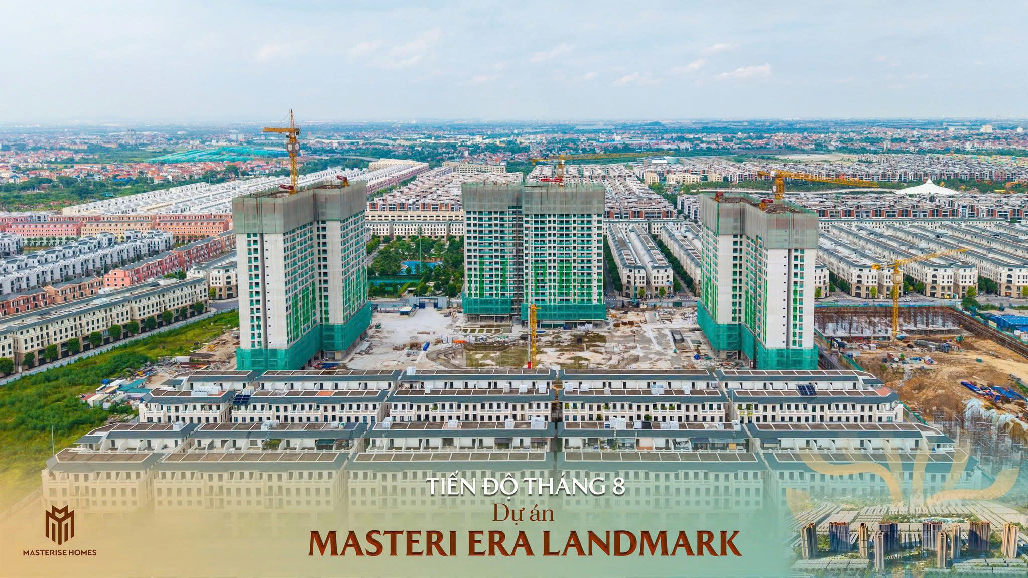 Tiến độ dự án Masteri Era Landmark tháng 8/2026