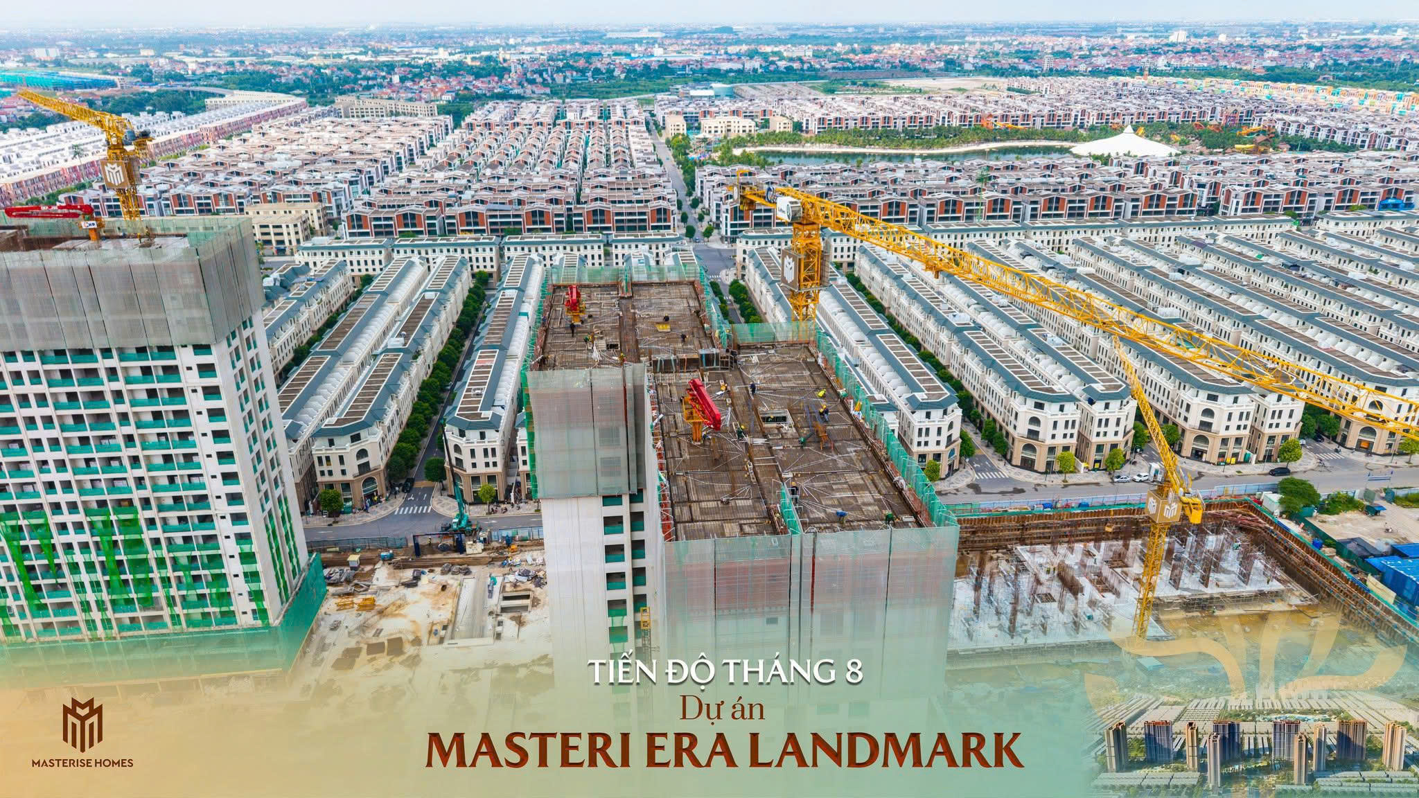 Tiến độ dự án Masteri Era Landmark tháng 8/2026