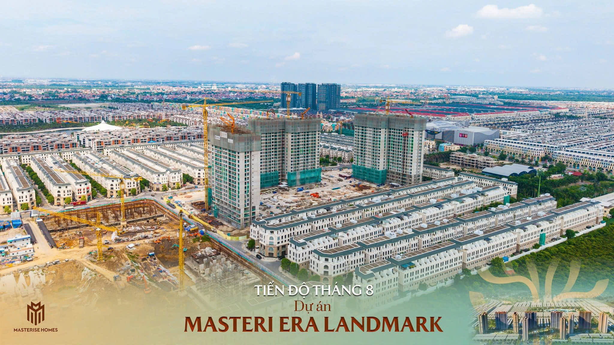 Tiến độ dự án Masteri Era Landmark tháng 8/2026
