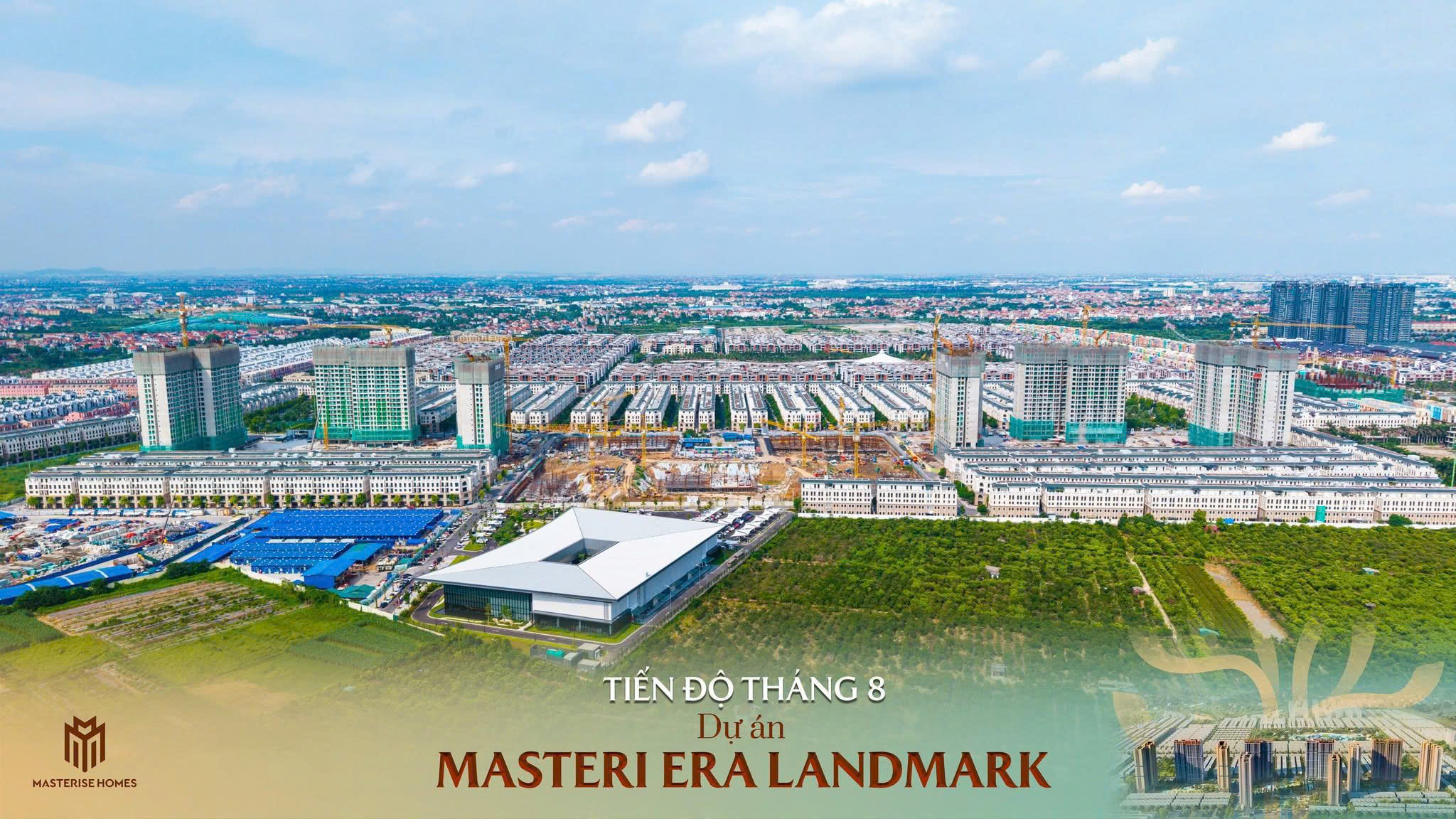 Tiến độ dự án Masteri Era Landmark tháng 8/2026