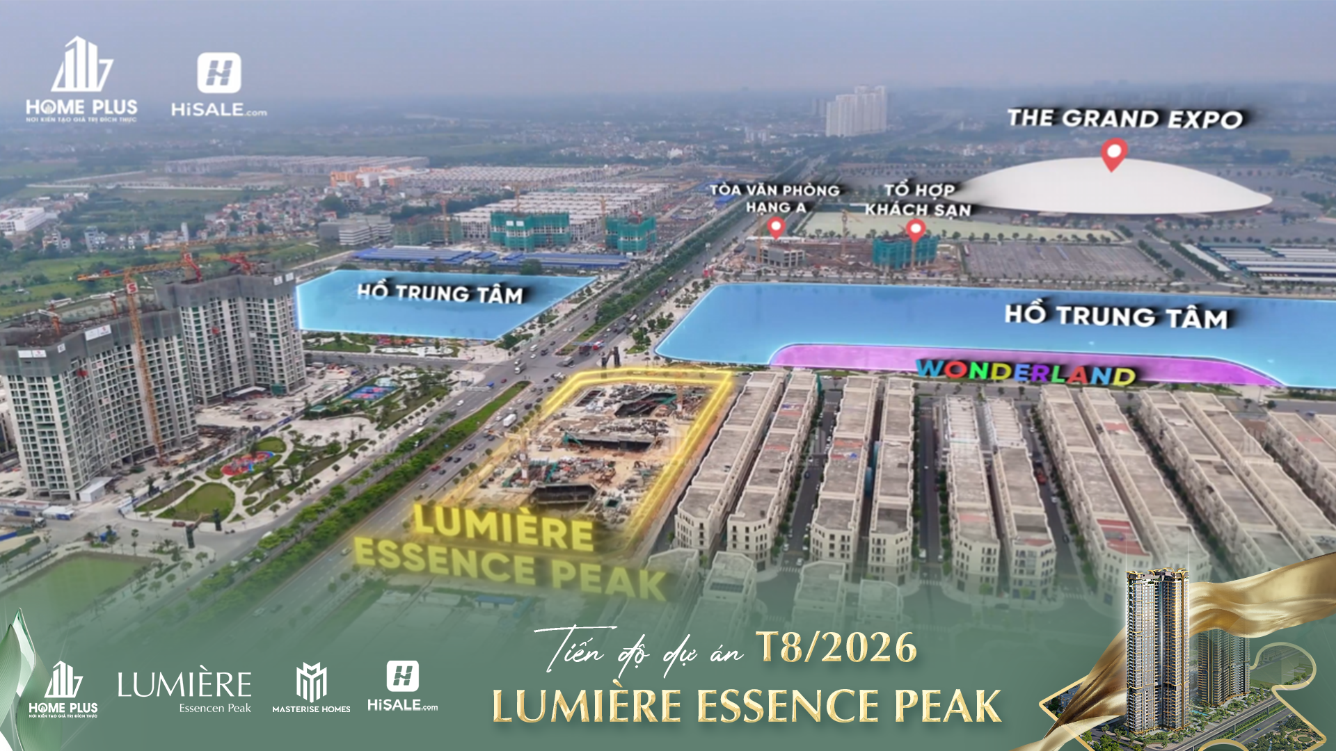 CẬP NHẬT TIẾN ĐỘ T8/2026 LUMIÈRE ESSENCE PEAK