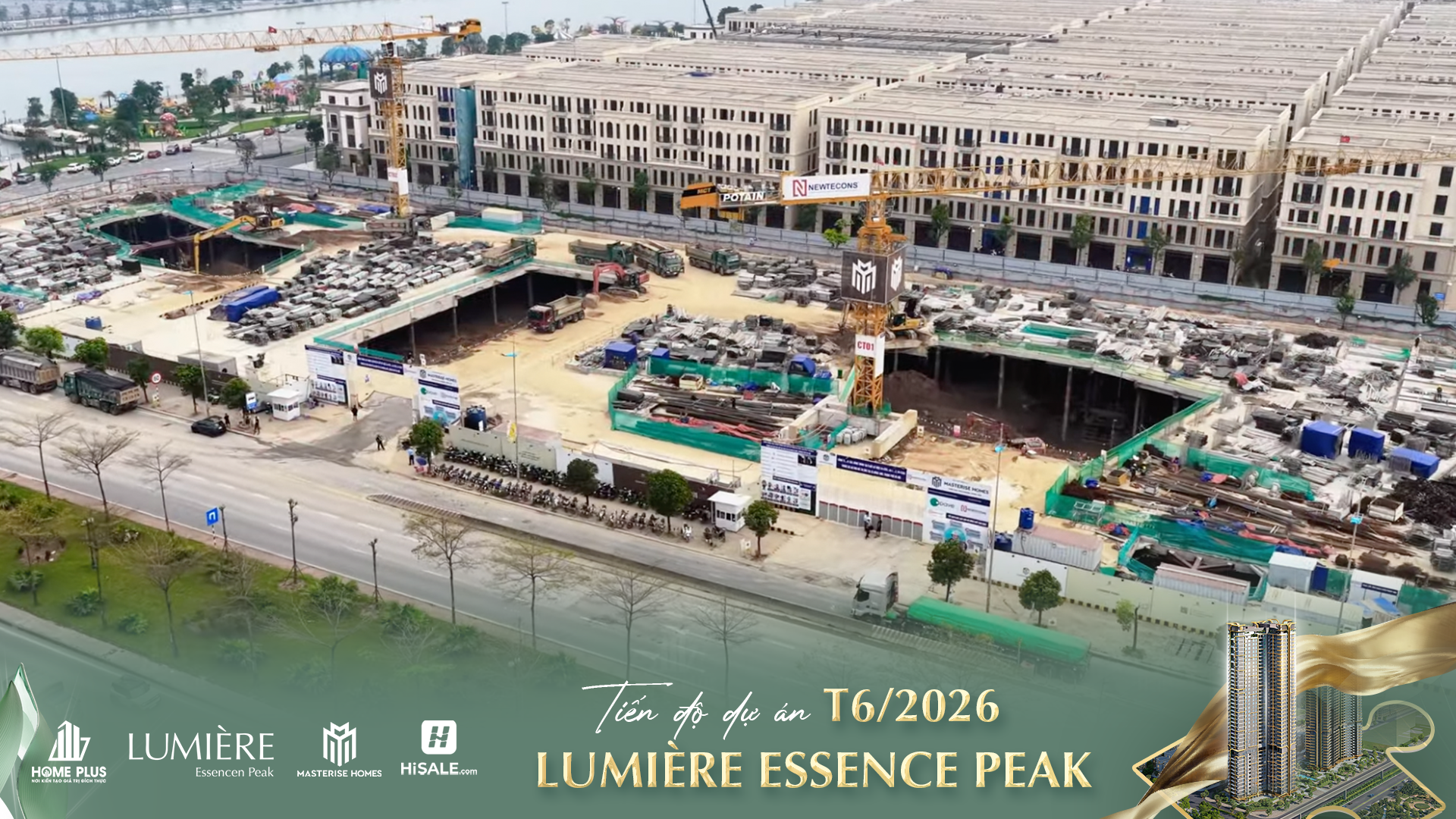 CẬP NHẬT TIẾN ĐỘ T9/2026 LUMIÈRE ESSENCE PEAK
