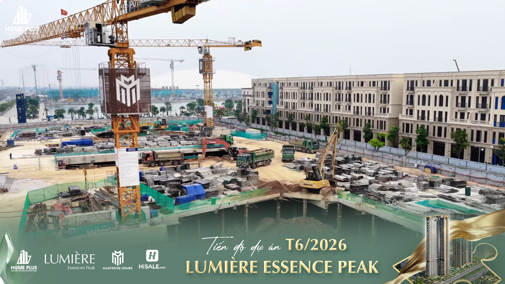 CẬP NHẬT TIẾN ĐỘ T9/2026 LUMIÈRE ESSENCE PEAK