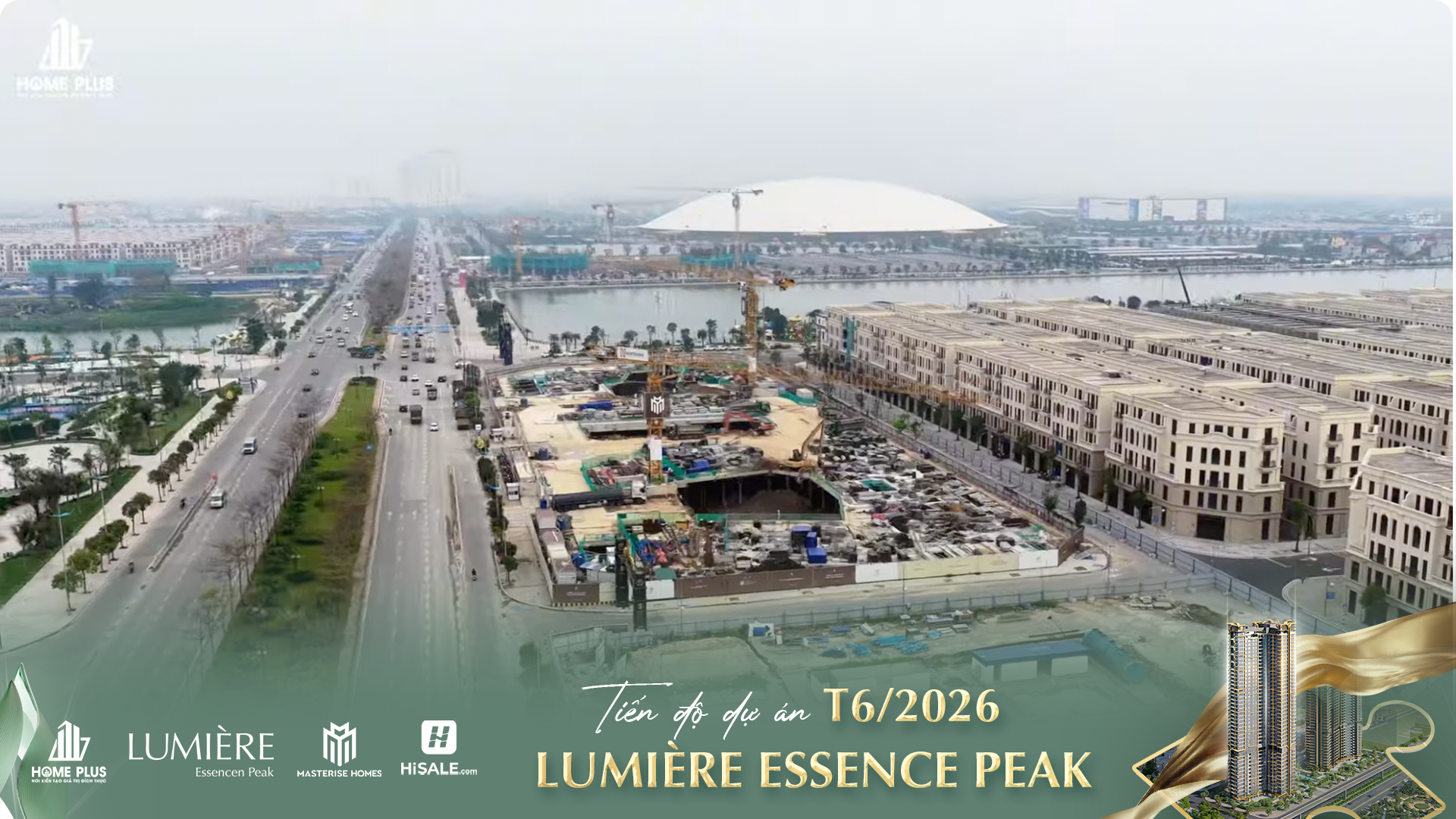 CẬP NHẬT TIẾN ĐỘ T9/2026 LUMIÈRE ESSENCE PEAK