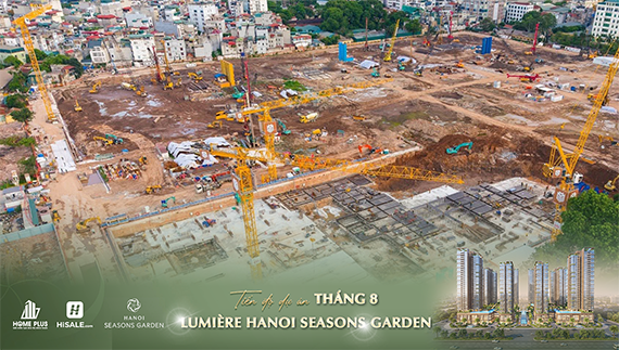 CẬP NHẬT TIẾN ĐỘ T8/2026