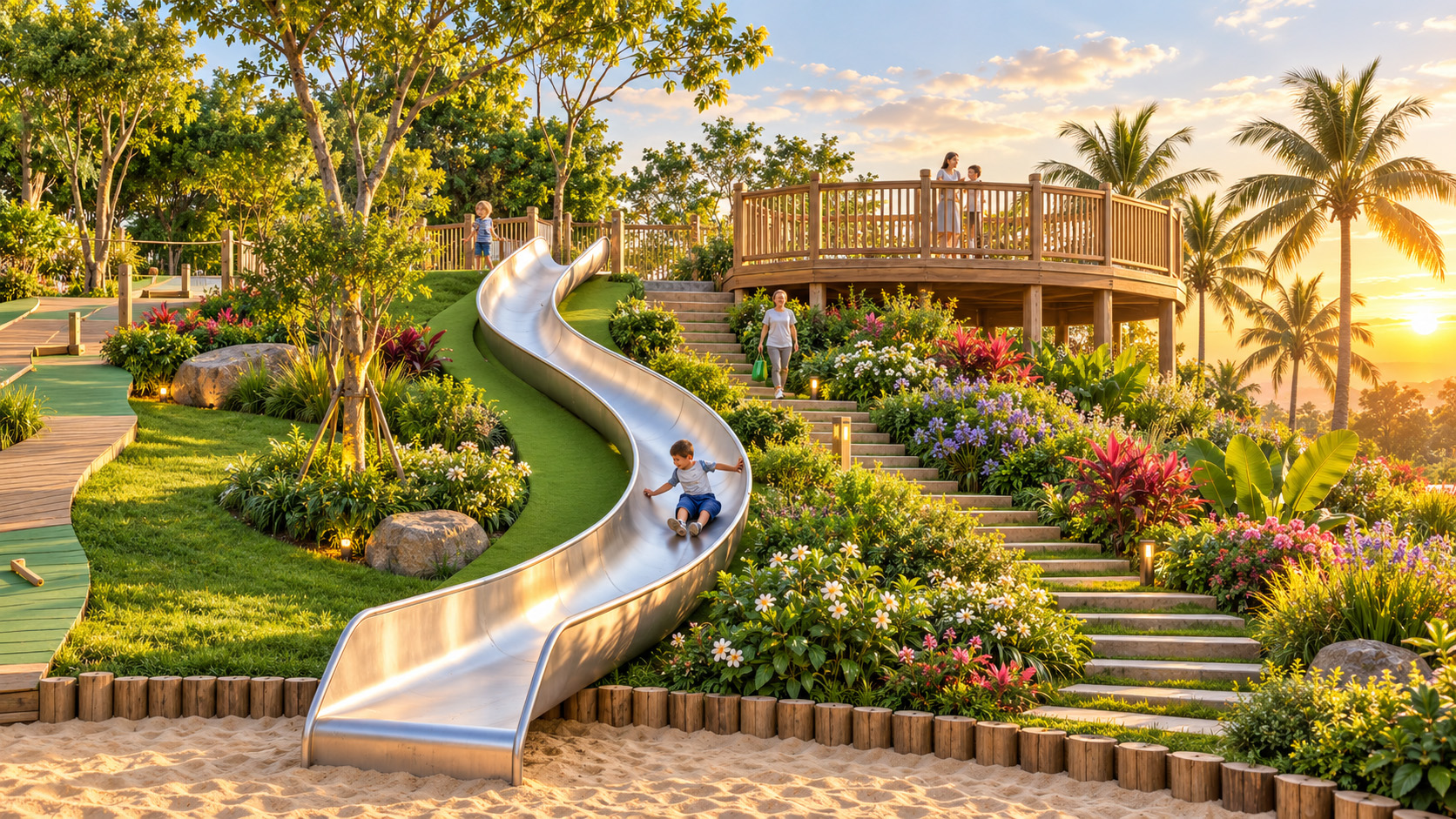 Công viên vận động liên hoàn Activa Park - ảnh 2