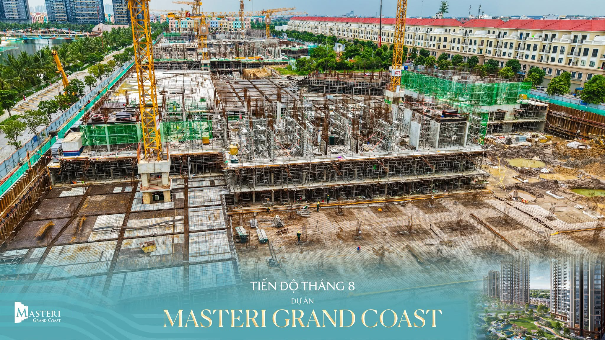 CẬP NHẬT TIẾN ĐỘ MASTERI GRAND COAST T8/2026
