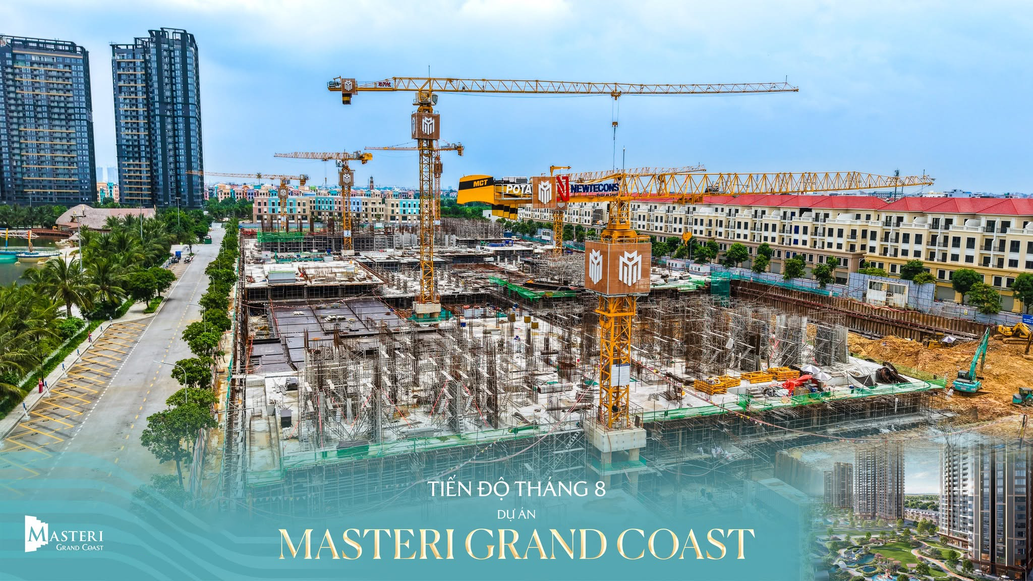 CẬP NHẬT TIẾN ĐỘ MASTERI GRAND COAST T8/2026