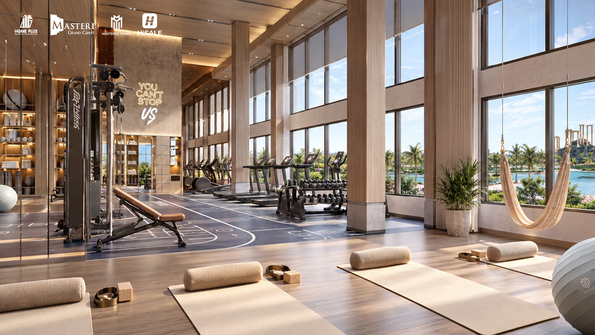 PHÒNG TẬP GYM HIỆN ĐẠI - ảnh 2